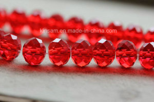 4-12 mm Red Edge Crystal Glass Beads