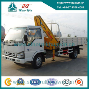 Isuzu 4*2 130HP Crane Lorry Truck with XCMG Crane