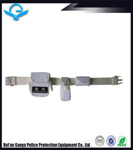 Customized White Military Multifunction Belt