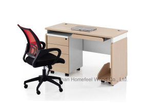 Rectangle Straight MFC Laminated Staff Computer Desk (HF-DXA0112)