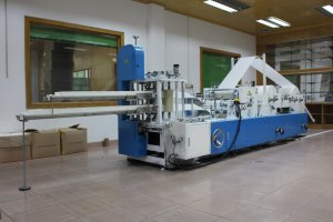 High Speed on Glue Printing Napkin Paper Making Machine