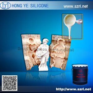 Plaster Products Molds Making by Liquid Silicone Rubber